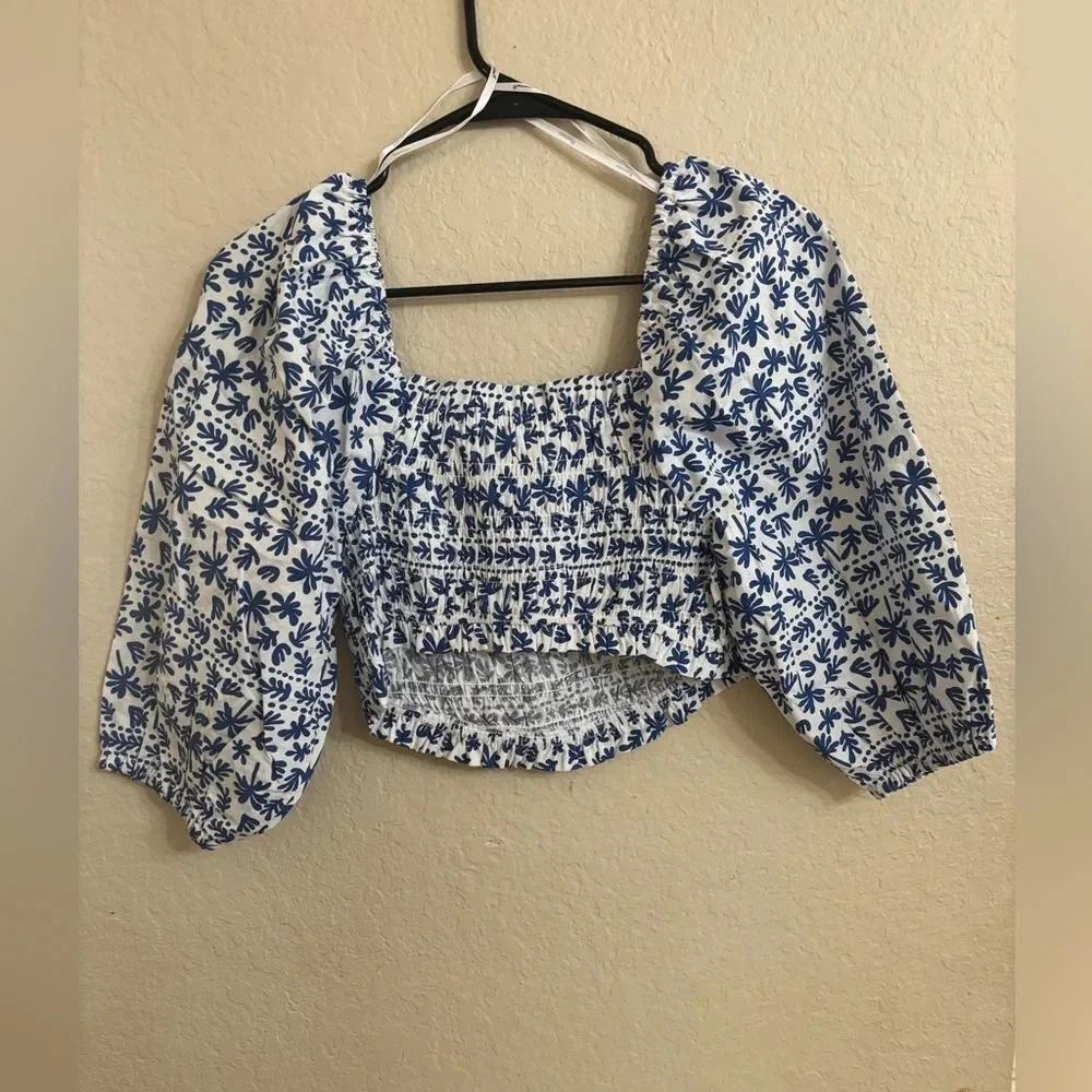 NWT Minkpink Ithica Shirred Top - Picture 5 of 5